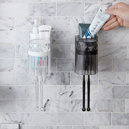 Зубная щетка, прозрачный ополаскиватель для рта, держатель для стакана, комплект, скандинавский стиль