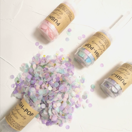 Ваш Forever Push -Tip Lexi Gift Gift Bar свадьба свадьба день рождения день рождения макарон бумага Crumber