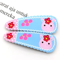 Маленькая цветочная свинья Bb прическа