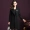 Áo gió nữ mùa xuân và mùa thu giữa váy mẹ dài 2019 mùa thu mới cho phụ nữ áo khoác đôi màu đen thuần khiết hoang dã - Trench Coat
