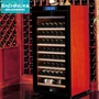 Rạch Meijing W230A rượu rắn gỗ làm mát nhiệt điều chỉnh rượu vang tủ lạnh máy nén rượu tủ 80 tủ rượu treo tường bằng kính