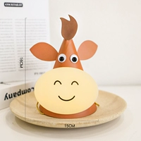 Cartoon Little Cow Diy Card Cap