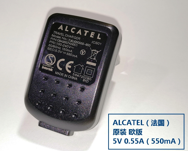 ALCATEL ALCATEL 5V 0.55A       ð