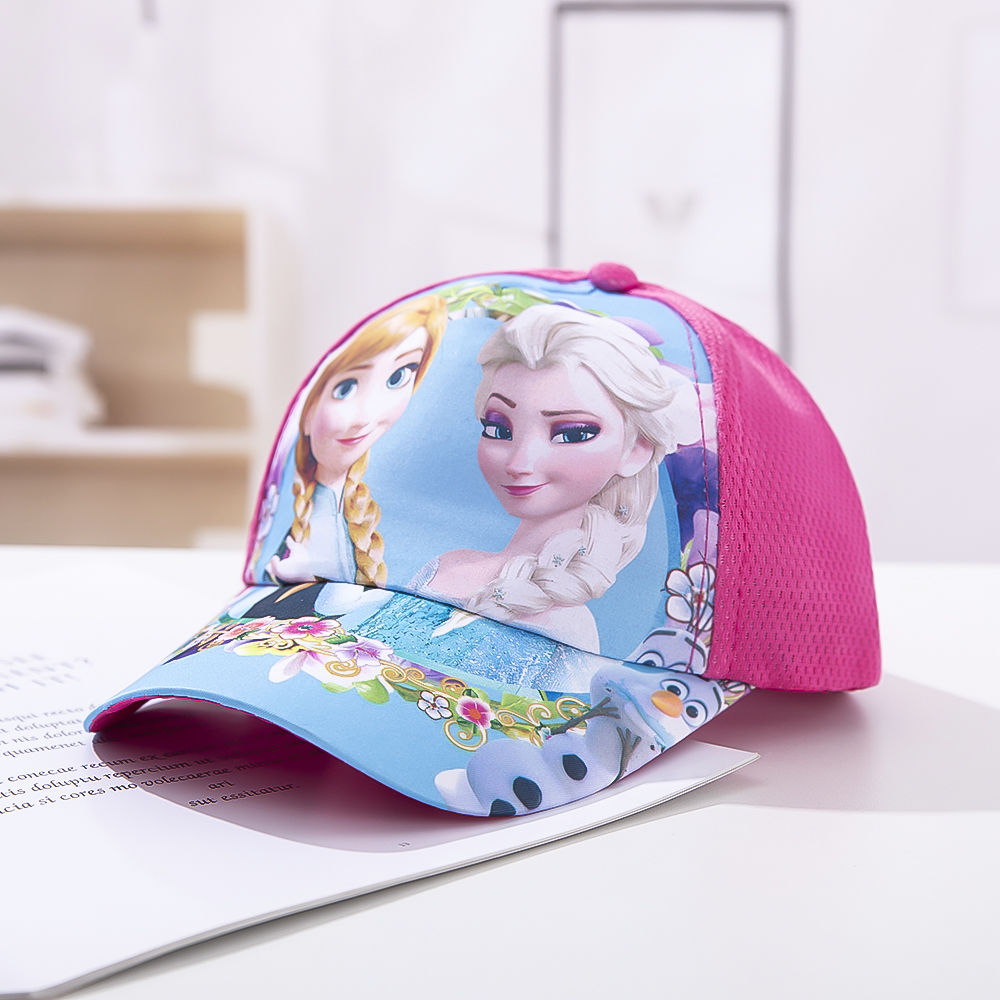 20children Hat men and women child summer sunshade Sunscreen Baseball cap baby Sun hat Cartoon Duck tongue ventilation Net cap