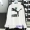 PUMA Hummer Womens Spring Classic Black and White T7 Áo thể thao trùm đầu Áo len chui đầu 579056-51-52 - Thể thao lông cừu / jumper