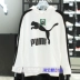 PUMA Hummer Womens Spring Classic Black and White T7 Áo thể thao trùm đầu Áo len chui đầu 579056-51-52 - Thể thao lông cừu / jumper Thể thao lông cừu / jumper