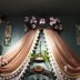 Mỹ retro trang trí giường trampoline rèm công chúa Pháp tòa tóc bóng hai lớp nền sợi với sơn vương miện kệ Bed Skirts & Valances