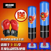 Trẻ em Người Lớn Boxing Tumbler Bao Cát Hộ Gia Đình Dọc Chiến Đấu Võ Thuật Taekwondo Sucker Bao Cát Túi Đấm Bốc Cột