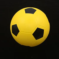 8 -INCH (22 см) Черно -желтый футбол один