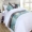 Khách sạn khách sạn khăn trải giường cao cấp vải jacquard cờ hiện đại tối giản mộc mạc giường cuối giường