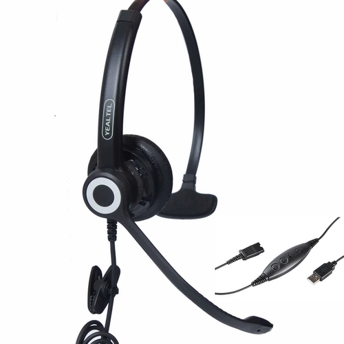 Yealtel E600+UC150 с мягким телефоном, подключающим гарнитуру Calling Collection Centre Calmence Call Service