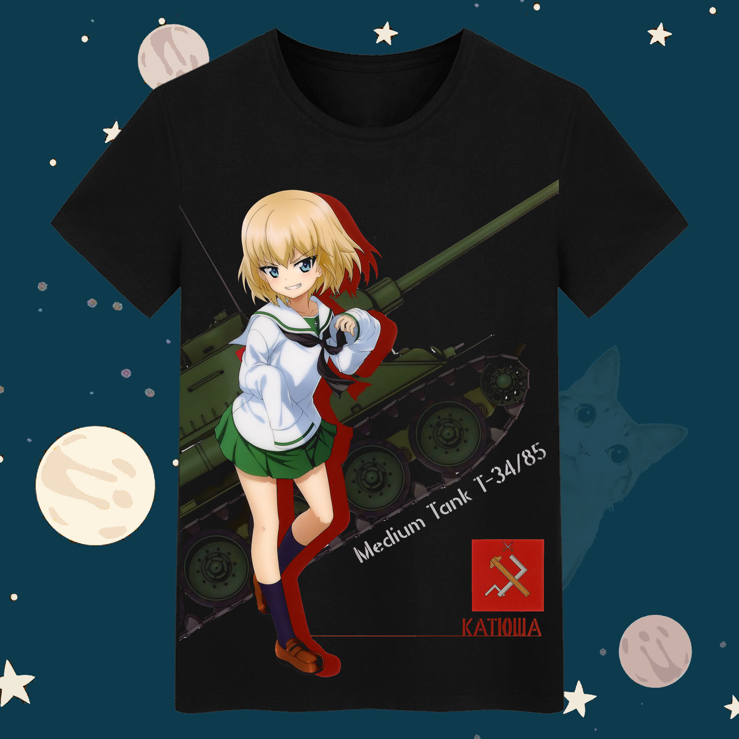 girls und panzer shirt