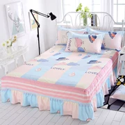 Khăn trải giường váy trượt nệm bảo vệ giường bìa bedspread thiết 1,8 2,2 2 m mùa hè phần mỏng - Váy Petti