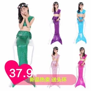 2018 Nàng tiên cá Áo tắm Nàng tiên cá Công chúa Đầm Baby Baby Mermaid Tail Quần áo bơi Mới