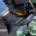 Giày bảo hiểm lao động cao cấp Đàn ông và túi thép Chống smash Anti-Piercing Công cụ xây dựng hàn thoáng khí Làm việc Old Warping Steel Bốn mùa 