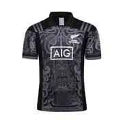 17-18 đội toàn màu đen mới ngụy trang Maori xuất hiện quần áo bóng bầu dục quần áo Maori Phiên bản kỷ niệm 100 năm - bóng bầu dục