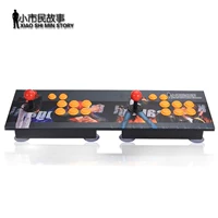 Cần điều khiển arcade đôi Street Fighter đôi để chơi giao diện USB không bị trì hoãn trò chơi máy tính rocker để gửi phụ kiện - Cần điều khiển tay cầm xiaomi