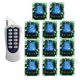 Беспроводной переключатель, раздельный светильник, контроллер, 220v, дистанционное управление, высокая мощность, 3000W