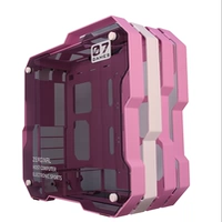 Chi Fruit ZC-07 башня черепаха Стеклянная вода-ход ATX Game Computer Pineanian Mainboard Aluminum сплав алюминиевый сплав