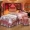 Champagne rắn thẩm mỹ viện màu massage toàn thân gia đình bedspread bedspread bốn gia đình bốn đơn giản in ấn kỹ thuật số châu Âu - Trang bị tấm