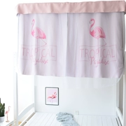 Giường câu cá nhỏ màn chống muỗi tích hợp ký túc xá sinh viên trên cửa hàng che chắn giường tầng chống muỗi 幔 Công chúa hồng Bắc Âu - Bed Skirts & Valances