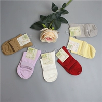 Nhiều màu nóng bán xuất khẩu ladies silk socks lụa vớ nữ thở chân tự nhiên bốn mùa vớ tất nữ cố thấp
