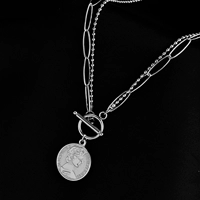 Серебряное ожерелье, серебро 213 пробы