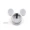 Hamee Disney Phim hoạt hình chính hãng Mickey Đường viền Treo Khóa Có thể Xe Điện thoại Mặt sau Nhãn dán Vòng Khóa Điện thoại Đế - Nhẫn