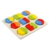 mầm non lực đồ chơi giáo dục quan điểm câu đố bằng gỗ tấm hình tấm giao phối nhận thức màu sắc Đồ chơi bằng gỗ