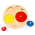 mầm non lực đồ chơi giáo dục quan điểm câu đố bằng gỗ tấm hình tấm giao phối nhận thức màu sắc Đồ chơi bằng gỗ