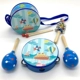 đồ chơi trẻ em bằng gỗ tay chuỗi chuông chuông trống mầm non nhạc cụ phù hợp với đồ chơi kết hợp bé rattle