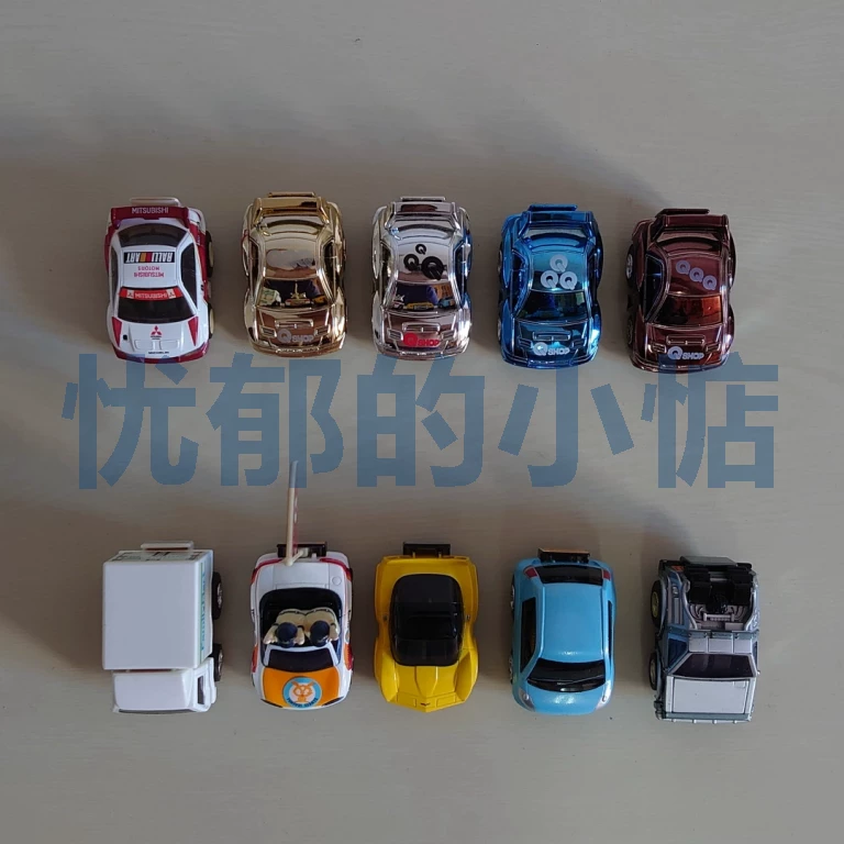Choro Q Subaru WRX Rally EVO Calvit Возвращение в будущее большая семья Takara Tomy