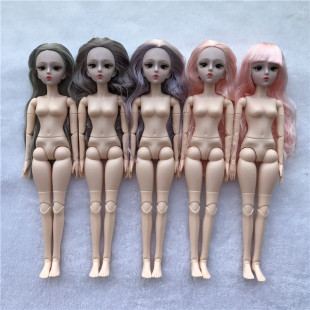 Кукла 45 см, 4 точки, BJD, смена макияжа, аниме-принцесса, 18 суставов, голая туловище SD, гуманоид KD, кукла Katie