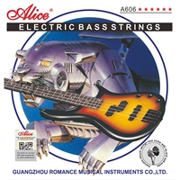 Alice A606 Электрическая бази -строка оба Set String Sanxian Bass String String сплав сплав с сплавом написание строки бесплатная доставка