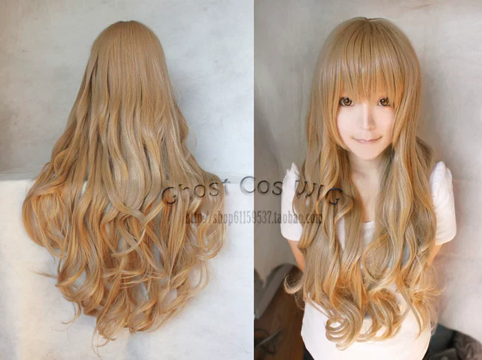 Universal multicoloured wig, (Physicals), cosplay