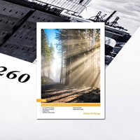 260 граммов инновационной высокой элегантной фотобумаги из белой RC Fluffy Photo Photo