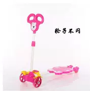 Trẻ em của scooter 3-10 tuổi gấp scooter bốn bánh xe bánh xe ánh sáng có thể được dual-sử dụng xe đẩy em bé nóng