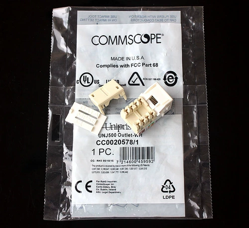 Conop Systimax Gold Super Five Network Network Module Test Test Unj500