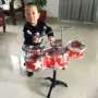 [gửi guitar] đồ chơi trống trẻ em 1-4-8 tuổi người mới bắt đầu chơi trống jazz thực hành trống mô phỏng trống trống đồ chơi cho trẻ em