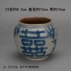 Jingdezhen đồ cổ bằng đá màu xanh và trắng bình thủ công vẽ tay hoa kho dưới giường và bình ăn sáng trang trí - Trang trí nội thất