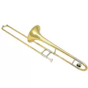 Nhạc cụ âm nhạc trombone thứ cấp của Xinghai Jinbao thả B nhạc cụ trombone JBSL-710 hai màu vàng và bạc có thể điều chỉnh - Nhạc cụ phương Tây