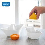 5,5 % скидки на немецкий Koziol Creative Lemon Jr. Squeezer Home Руководство по сжатию апельсинового Juite Juixe Artiafact