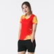 Cầu lông quần áo nam ngắn tay áo T-shirt quần short mùa hè ván bóng bàn chuyên nghiệp quần áo khô nhanh quần áo thể thao phù hợp với mô hình phụ nữ