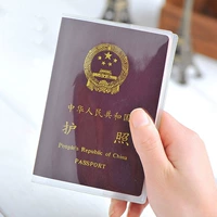 Cửa hàng bách hóa không thấm nước chống trầy xước bộ hộ chiếu chống bụi trong suốt hộ chiếu bộ tài liệu bộ thẻ cao su mềm - Trang chủ hộp nhựa đựng bánh