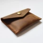 Edc túi xách tay công cụ handmade purse lớp đầu tiên da gói thẻ da thẻ kinh doanh lái xe gói bộ thẻ ví cầm tay gucci