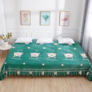 giường tatami bao gồm Four Seasons chung để tăng nắp tấm vải liệm tatami hai mặt giường bông giường bông giường bìa chăn - Trải giường