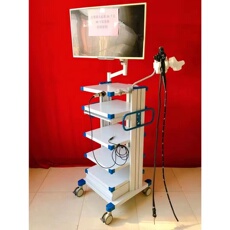 Инструмент кабинет 医疗内窥镜台车宫腔镜腹腔镜推车关节镜脊椎镜全金属医用设备推车