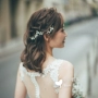 Xia La cao cấp cô dâu phù dâu vương miện phụ kiện tóc tinh khiết làm bằng tay nhỏ hoa đầu chấm hoa trang sức cưới bộ dây buộc tóc cho bé gái