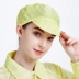 Mũ chống bụi Mũ công nhân nhỏ Mũ chống tĩnh điện màu trắng xanh nhà máy thực phẩm xưởng điện tử phòng sạch mũ không bụi mũ sọc nón y tế trắng nón y tế tiệt trùng 
