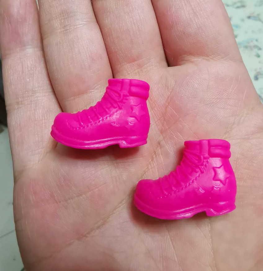 Rose Redbrand Changing clothes Bobbi doll parts Flat shoes Chinese doll Xinyi doll shoes Flat shoes gym shoes